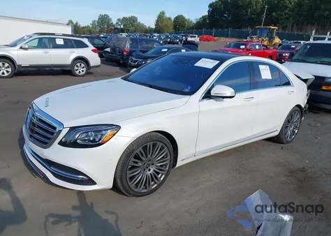 2019 Mercedes-Benz S 450 из США, поврежденный, VIN WDDUG6GB9KA457867